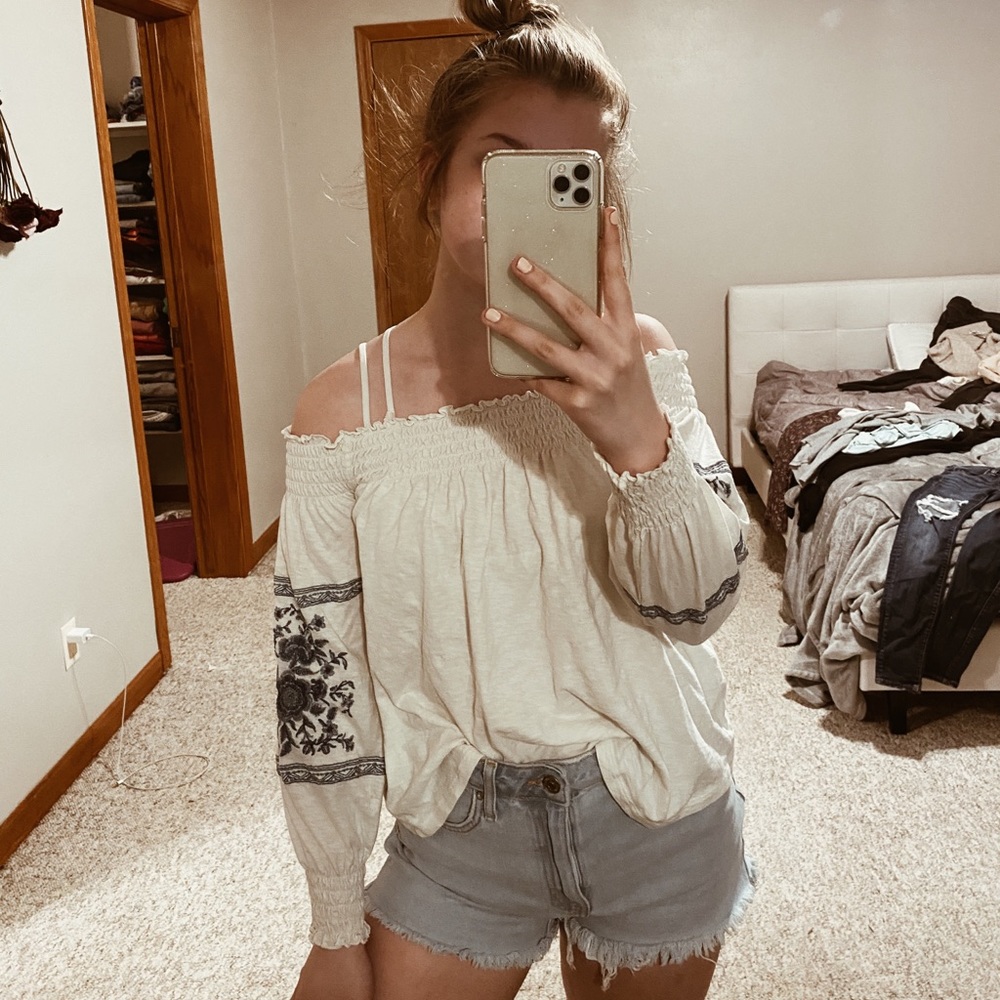 off the shoulder top